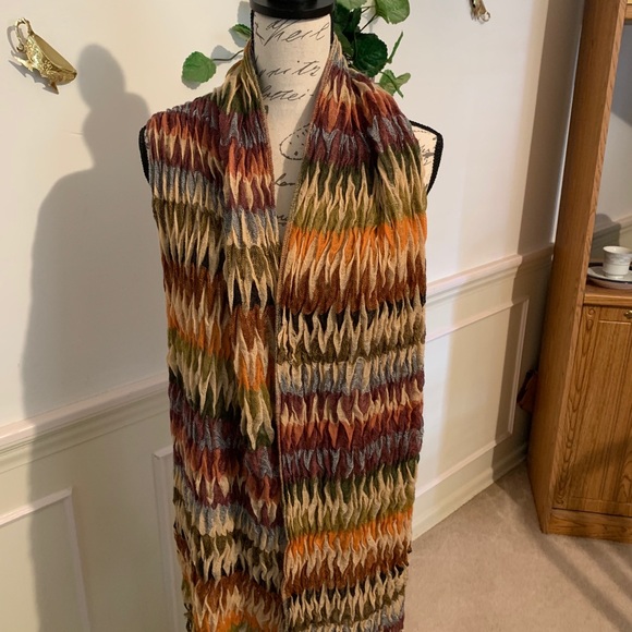 Scarf- wide colorful - Picture 4 of 4